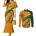 personalised-aussie-wallabies-couples-matching-mermaid-dress-and-long-sleeve-button-shirts-rugby-world-cup-indigenous