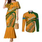 personalised-aussie-wallabies-couples-matching-mermaid-dress-and-long-sleeve-button-shirts-rugby-world-cup-indigenous