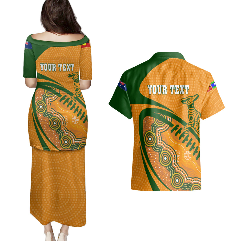 personalised-aussie-wallabies-couples-matching-puletasi-dress-and-hawaiian-shirt-rugby-world-cup-indigenous