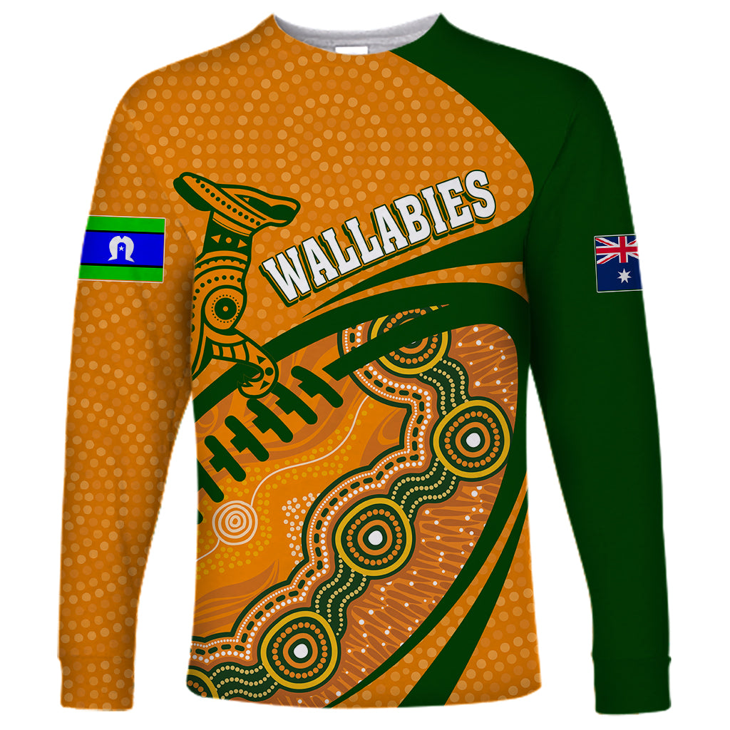 personalised-aussie-wallabies-long-sleeve-shirt-rugby-world-cup-indigenous