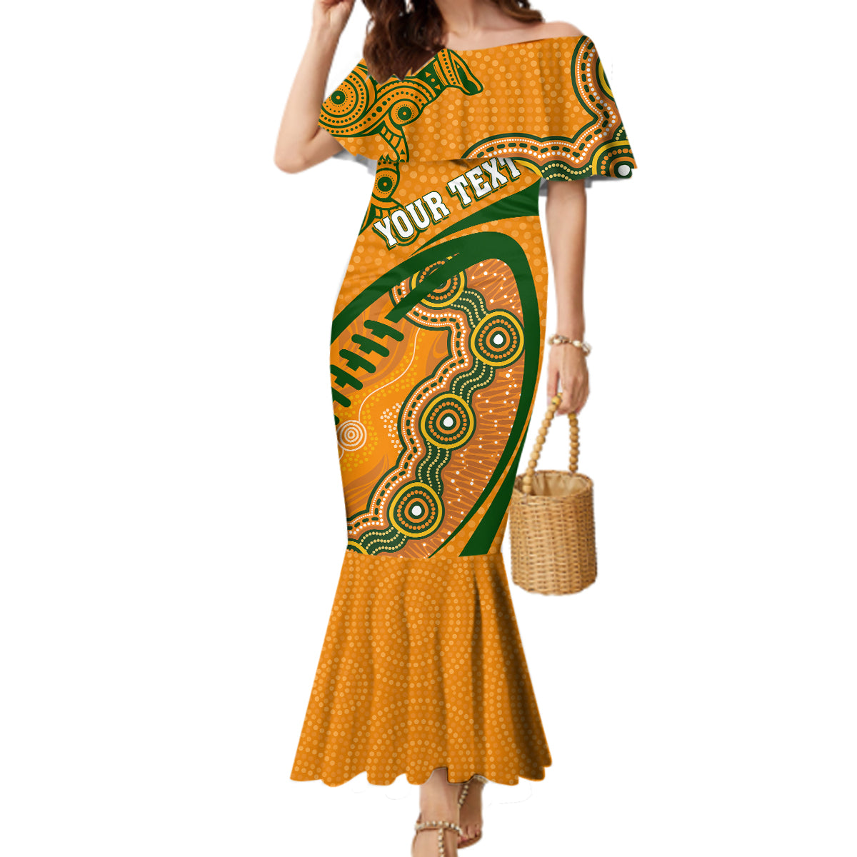 personalised-aussie-wallabies-mermaid-dress-rugby-world-cup-indigenous