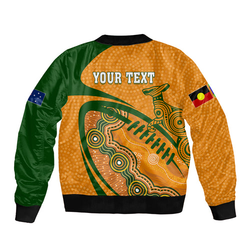 personalised-aussie-wallabies-sleeve-zip-bomber-jacket-rugby-world-cup-indigenous