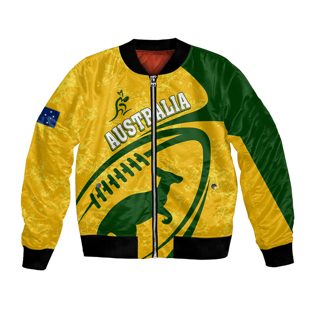 personalised-aussie-wallabies-bomber-jacket-rugby-world-cup-sporty-dynamic