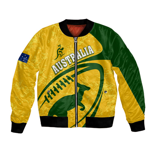 personalised-aussie-wallabies-bomber-jacket-rugby-world-cup-sporty-dynamic