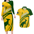 personalised-aussie-wallabies-couples-matching-long-sleeve-bodycon-dress-and-hawaiian-shirt-rugby-world-cup-sporty-dynamic