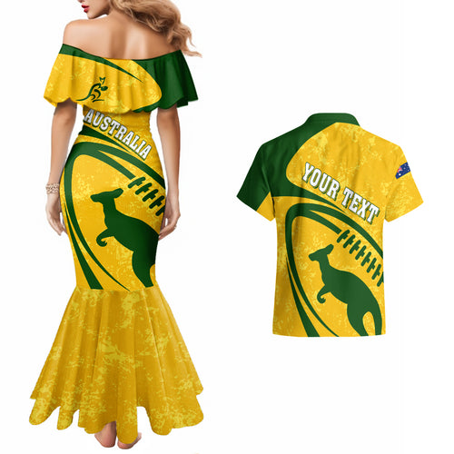 personalised-aussie-wallabies-couples-matching-mermaid-dress-and-hawaiian-shirt-rugby-world-cup-sporty-dynamic