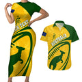 personalised-aussie-wallabies-couples-matching-short-sleeve-bodycon-dress-and-hawaiian-shirt-rugby-world-cup-sporty-dynamic