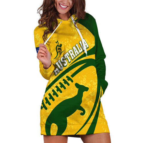 personalised-aussie-wallabies-hoodie-dress-rugby-world-cup-sporty-dynamic