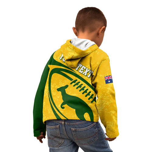 personalised-aussie-wallabies-kid-hoodie-rugby-world-cup-sporty-dynamic