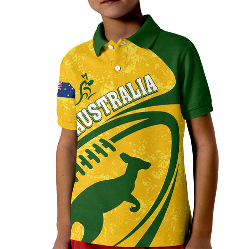 personalised-aussie-wallabies-kid-polo-shirt-rugby-world-cup-sporty-dynamic