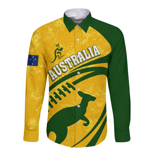 personalised-aussie-wallabies-long-sleeve-button-shirt-rugby-world-cup-sporty-dynamic