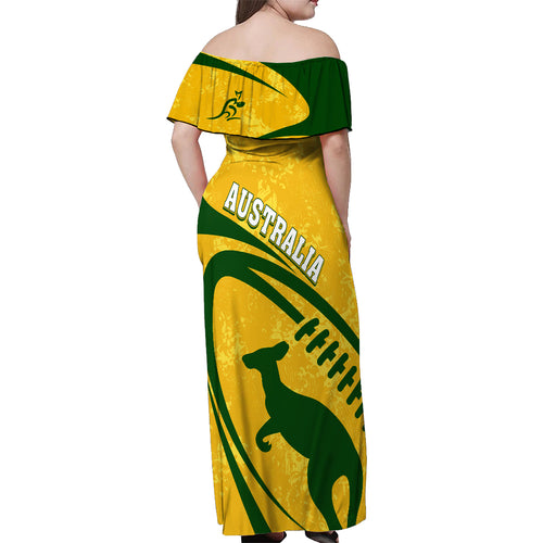 personalised-aussie-wallabies-off-shoulder-maxi-dress-rugby-world-cup-sporty-dynamic