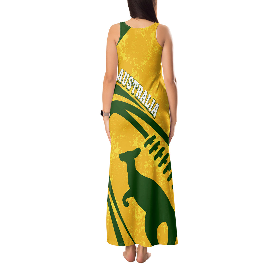 personalised-aussie-wallabies-tank-maxi-dress-rugby-world-cup-sporty-dynamic