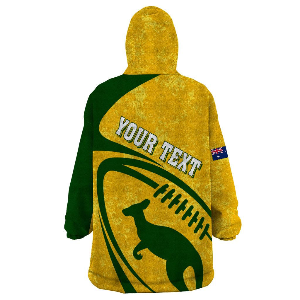 personalised-aussie-wallabies-wearable-blanket-hoodie-rugby-world-cup-sporty-dynamic
