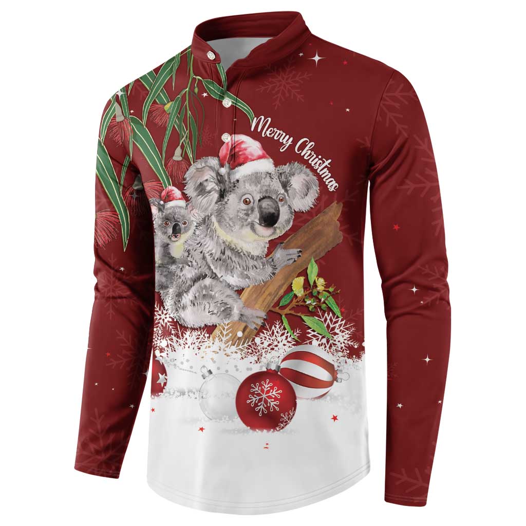 Personalised Aussie Christmas Button Sweatshirt Mom & Baby Koala