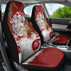 Personalised Aussie Christmas Car Seat Cover Mom & Baby Koala