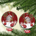 Aussie Christmas Ceramic Ornament Mom & Baby Koala