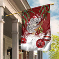 Personalised Aussie Christmas Garden Flag Mom & Baby Koala