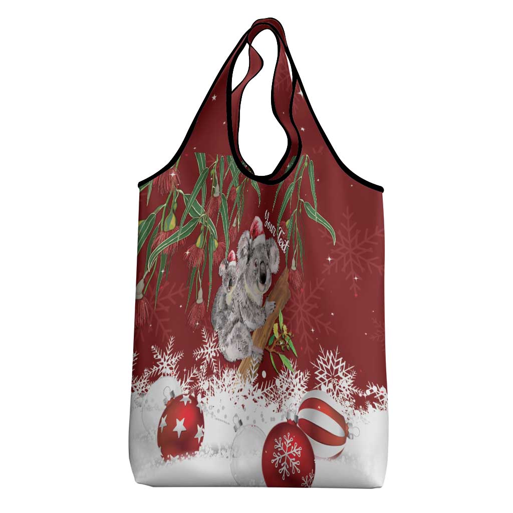 Personalised Aussie Christmas Grocery Bag Mom & Baby Koala