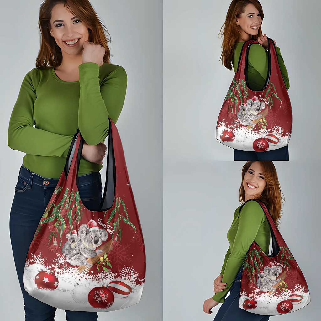 Personalised Aussie Christmas Grocery Bag Mom & Baby Koala