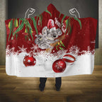 Personalised Aussie Christmas Hooded Blanket Mom & Baby Koala