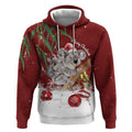 Personalised Aussie Christmas Hoodie Mom & Baby Koala
