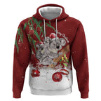Personalised Aussie Christmas Hoodie Mom & Baby Koala