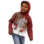 Personalised Aussie Christmas Kid Hoodie Mom & Baby Koala