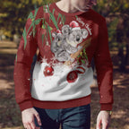Aussie Christmas Ugly Christmas Sweater Mom & Baby Koala