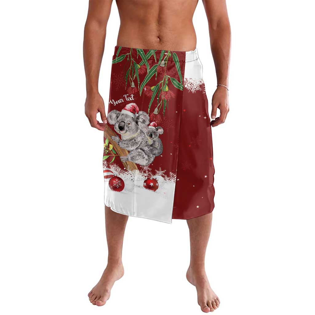Personalised Aussie Christmas Lavalava Mom & Baby Koala