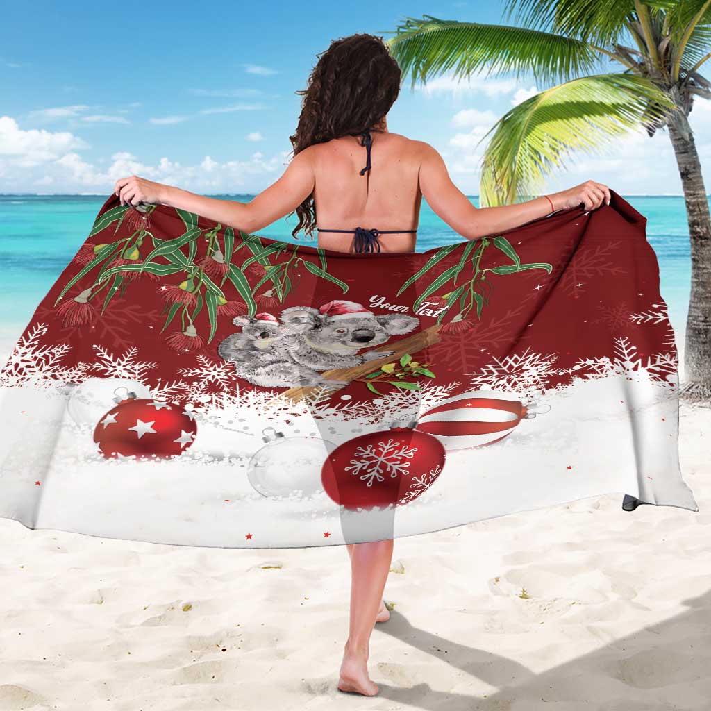 Personalised Aussie Christmas Sarong Mom & Baby Koala
