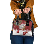 Personalised Aussie Christmas Shoulder Handbag Mom & Baby Koala