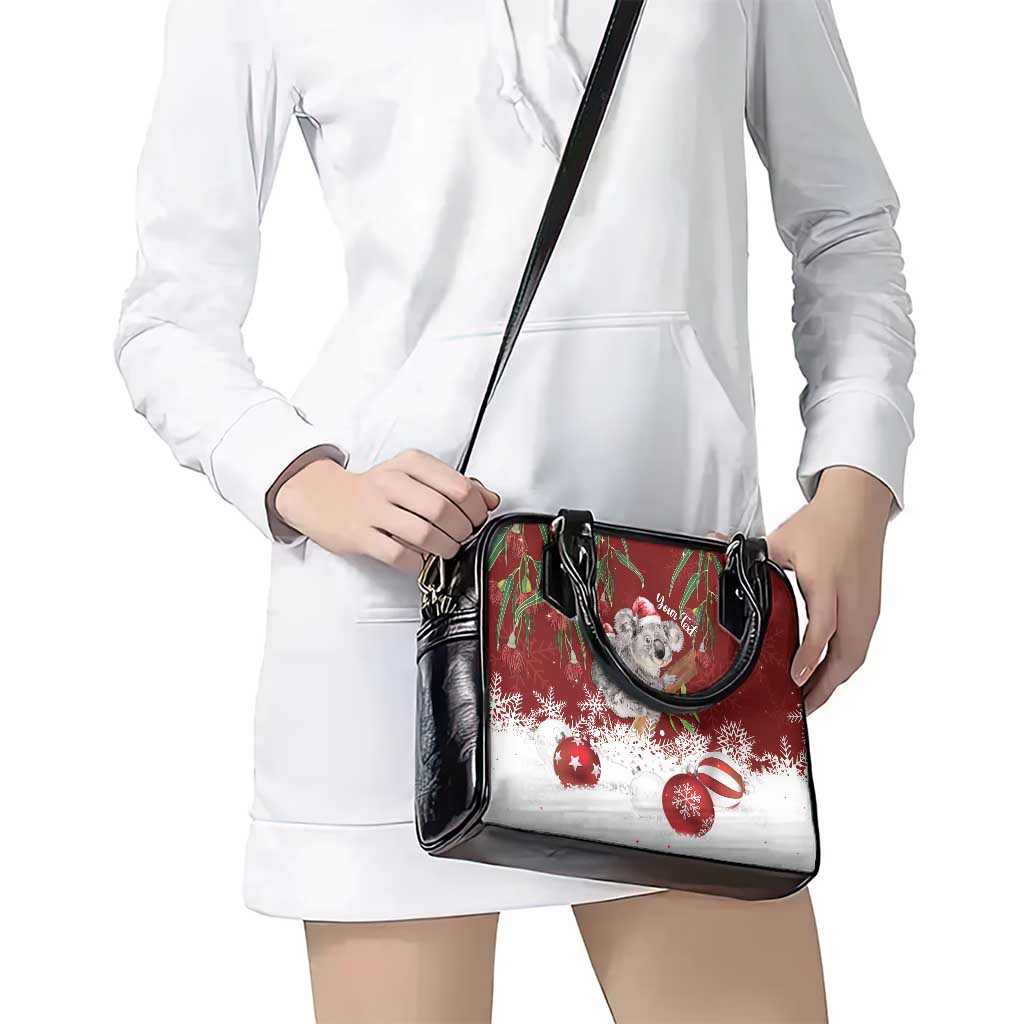 Personalised Aussie Christmas Shoulder Handbag Mom & Baby Koala