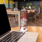 Personalised Aussie Christmas Skinny Tumbler Mom & Baby Koala