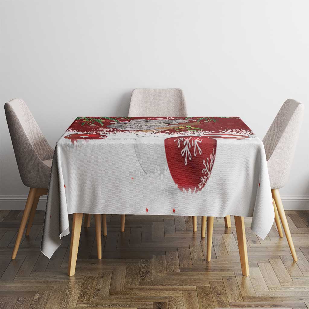 Personalised Aussie Christmas Tablecloth Mom & Baby Koala