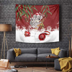 Personalised Aussie Christmas Tapestry Mom & Baby Koala