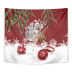 Personalised Aussie Christmas Tapestry Mom & Baby Koala