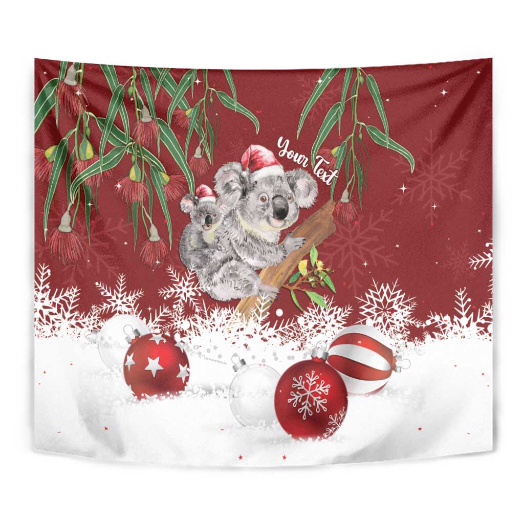 Personalised Aussie Christmas Tapestry Mom & Baby Koala