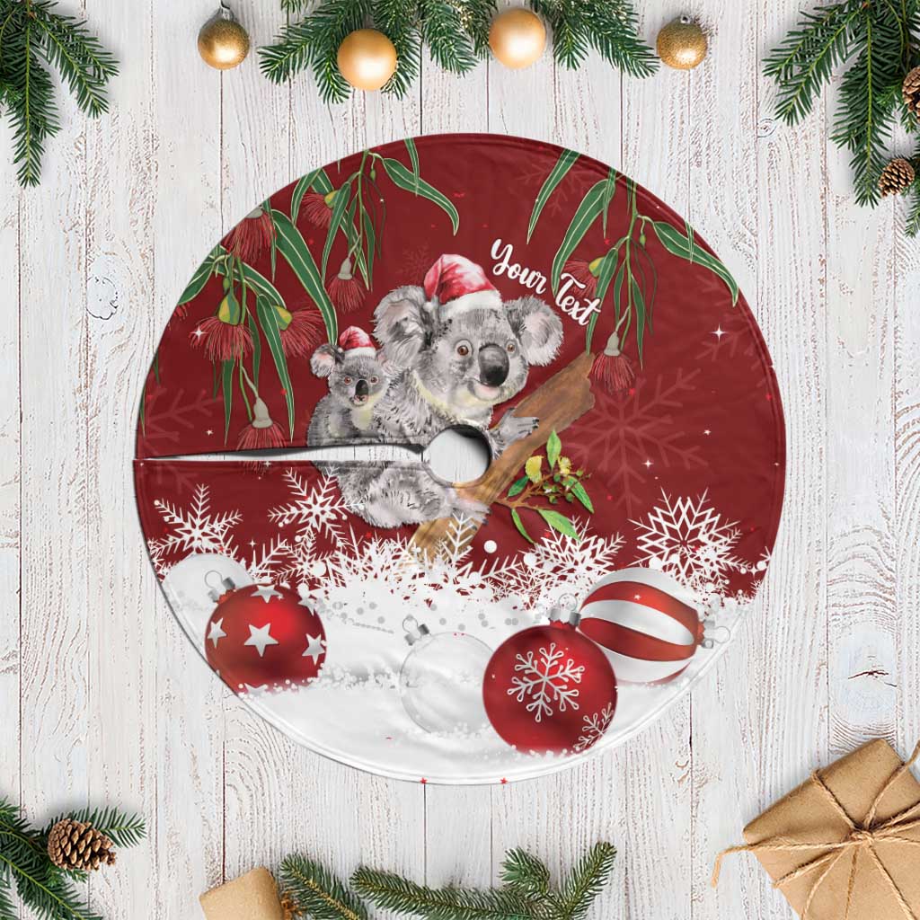Aussie Christmas Tree Skirt Mom & Baby Koala