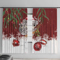 Personalised Aussie Christmas Window Curtain Mom & Baby Koala