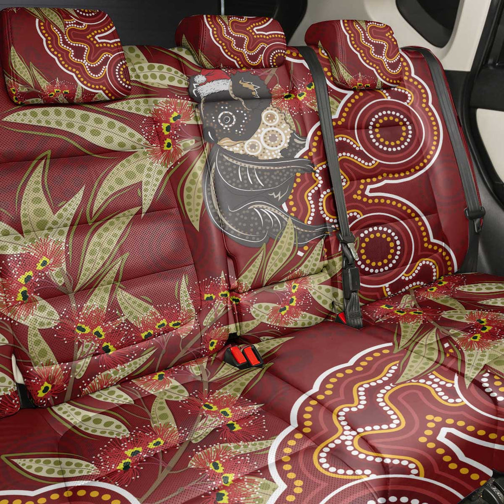 Australia Santa Koala Back Car Seat Cover Aboriginal Style