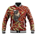 Australia Santa Koala Baseball Jacket Aboriginal Style