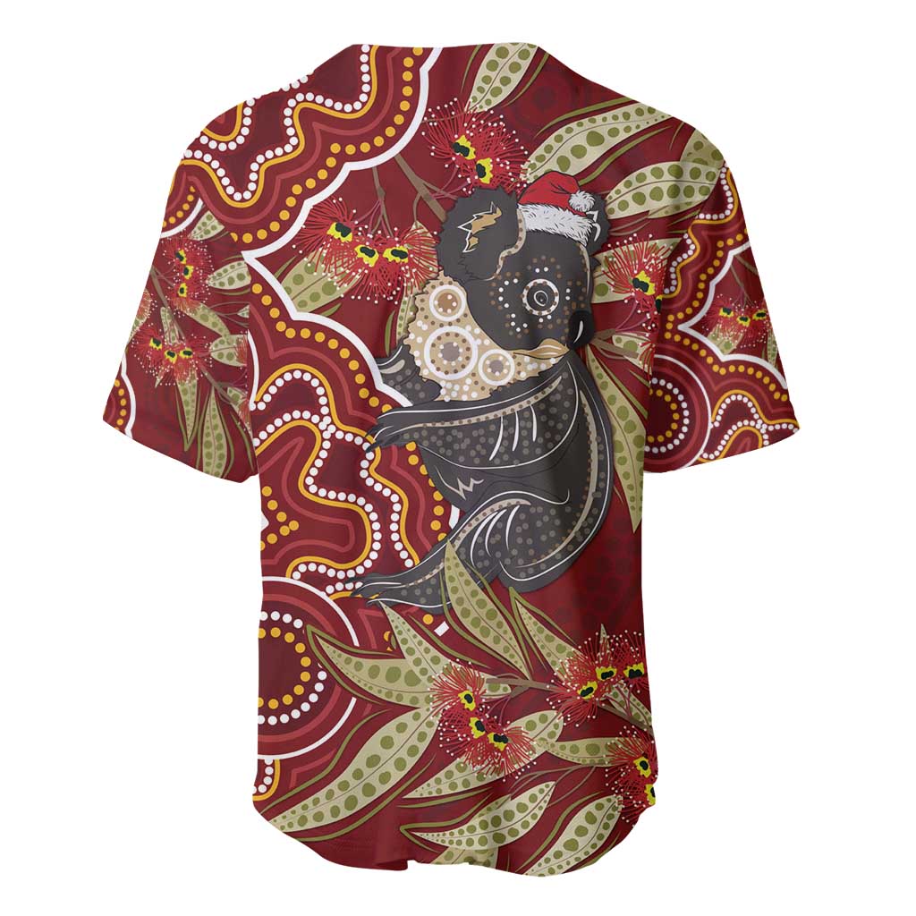 Australia Santa Koala Baseball Jersey Aboriginal Style