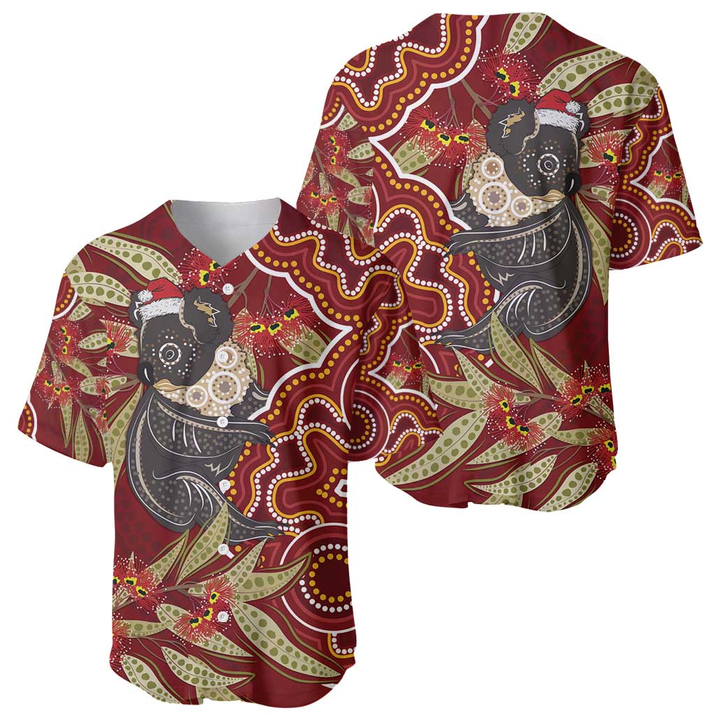 Australia Santa Koala Baseball Jersey Aboriginal Style
