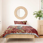 Australia Santa Koala Bedding Set Aboriginal Style