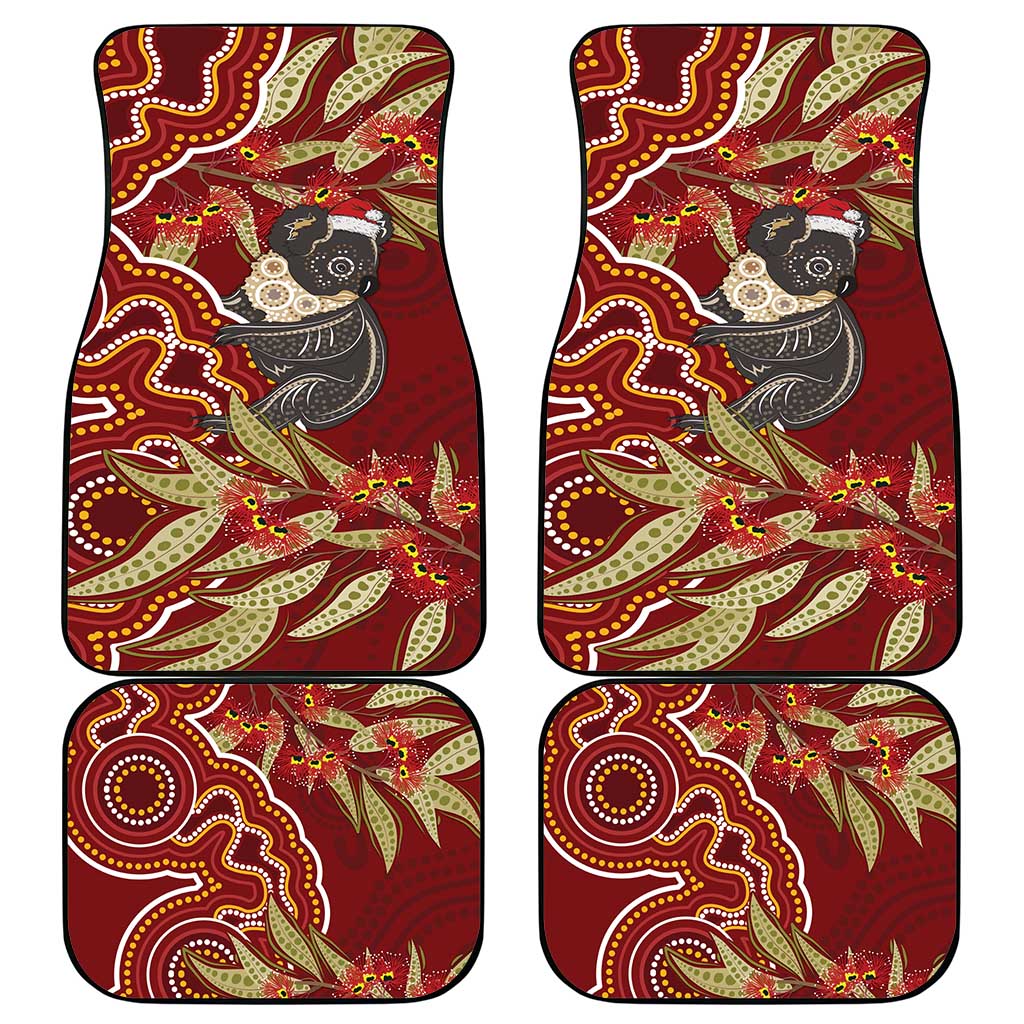 Australia Santa Koala Car Mats Aboriginal Style