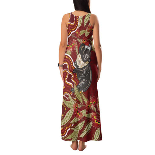 Australia Santa Koala Family Matching Tank Maxi Dress and Hawaiian Shirt Aboriginal Style