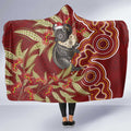 Australia Santa Koala Hooded Blanket Aboriginal Style