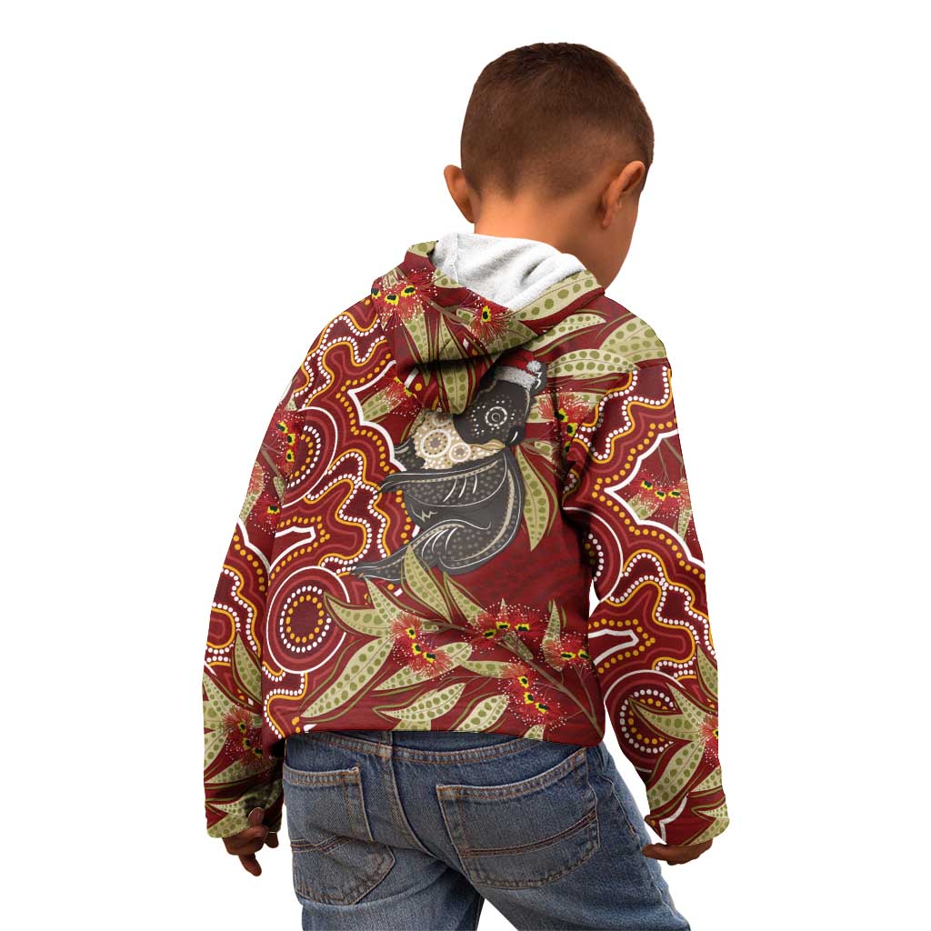 Australia Santa Koala Kid Hoodie Aboriginal Style