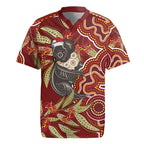 Australia Santa Koala Rugby Jersey Aboriginal Style